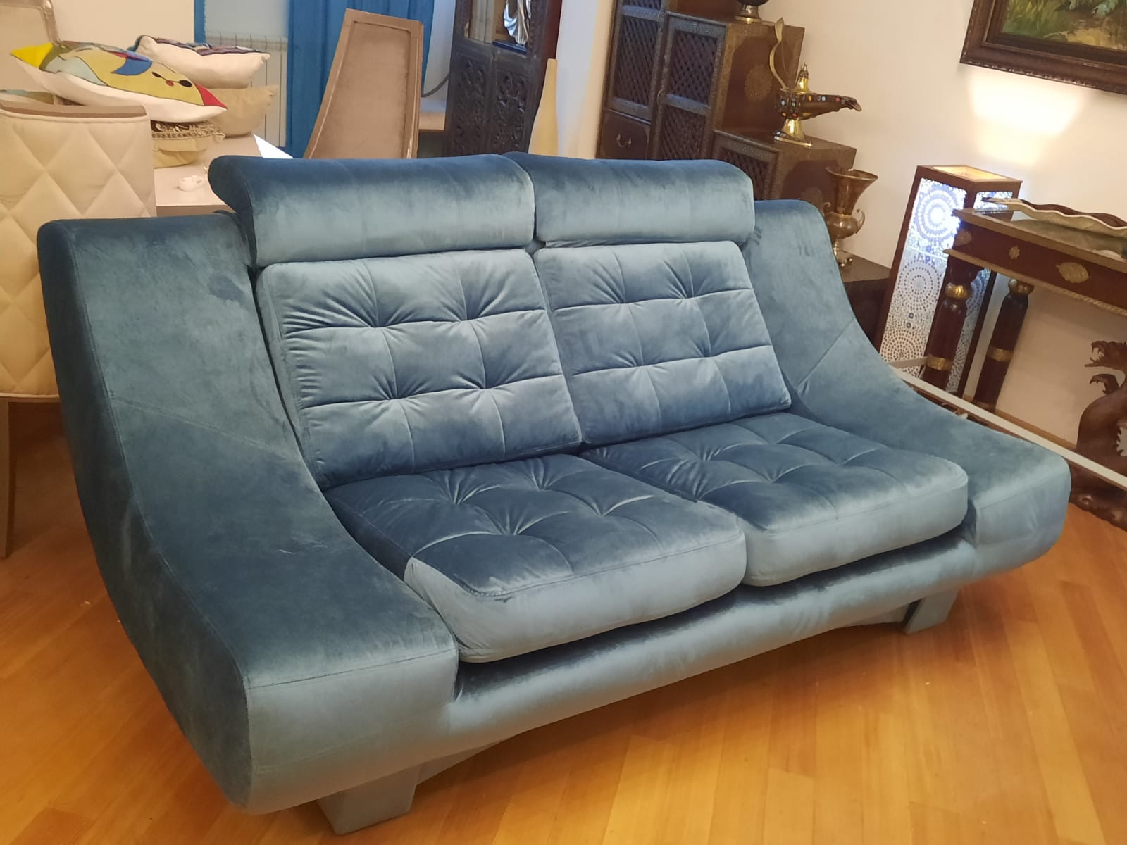 Обивка дивана на дому. Красный Кут